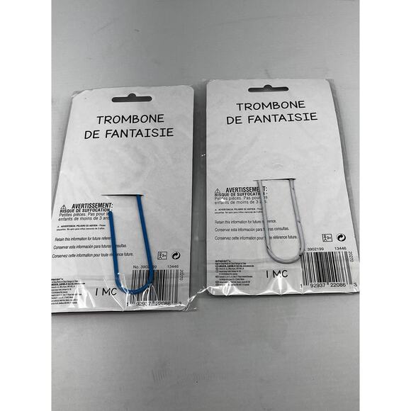 Paper Clips Giant size 3 inches Hamburger and French Fries Fun Clip New in Box - Picture 2 of 3